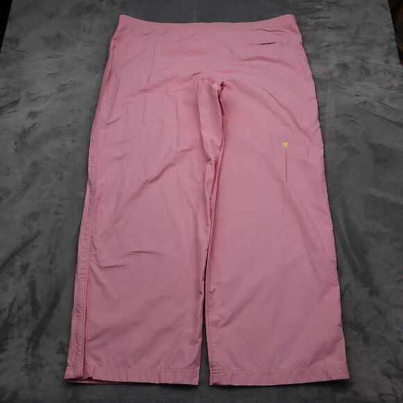 Pro Spirit Pants Womens 2XL Pink Plain High Waist Flat Front Ankle Zip - Picture 13 of 16